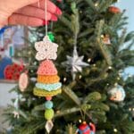 Rainbow Christmas Tree (ornament or car charm!)